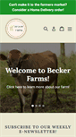 Mobile Screenshot of beckerfarmsin.com